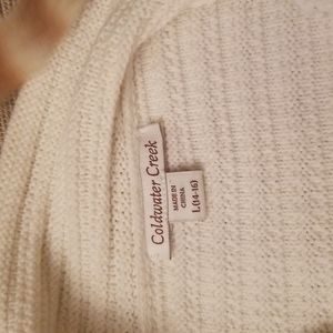 Coldwater Creek. Lovely cozy acentric sweater.